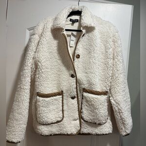 J. Crew Women's Sherpa Barn Jacket NWT